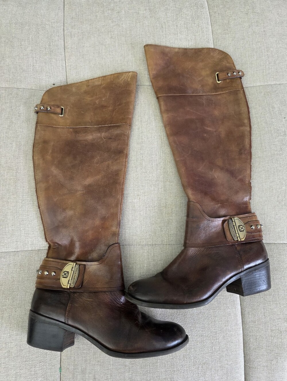 Over The Knee Real Leather Boots 10